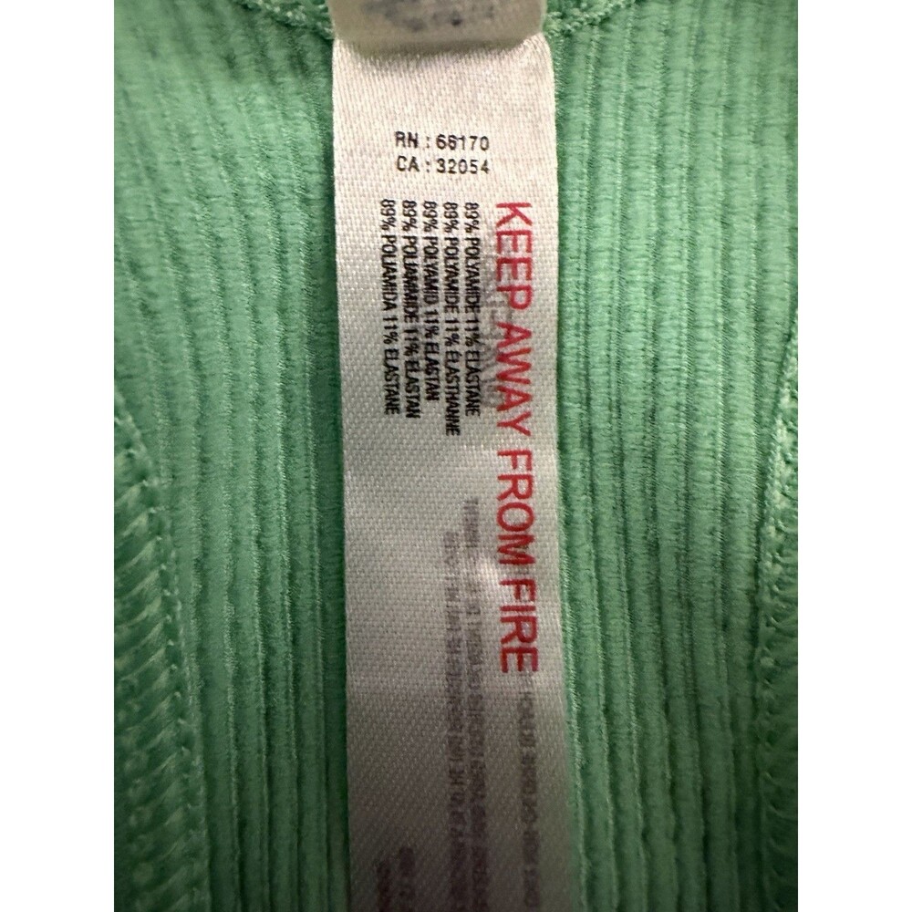 Free People FP Movement Free Throw Crop Tank, Sz XS, Washed Jade, Green, NWT - Picture 5 of 6